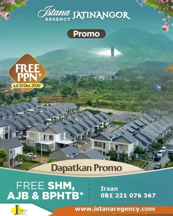 Promo Istana Regency Jatinangor 2026